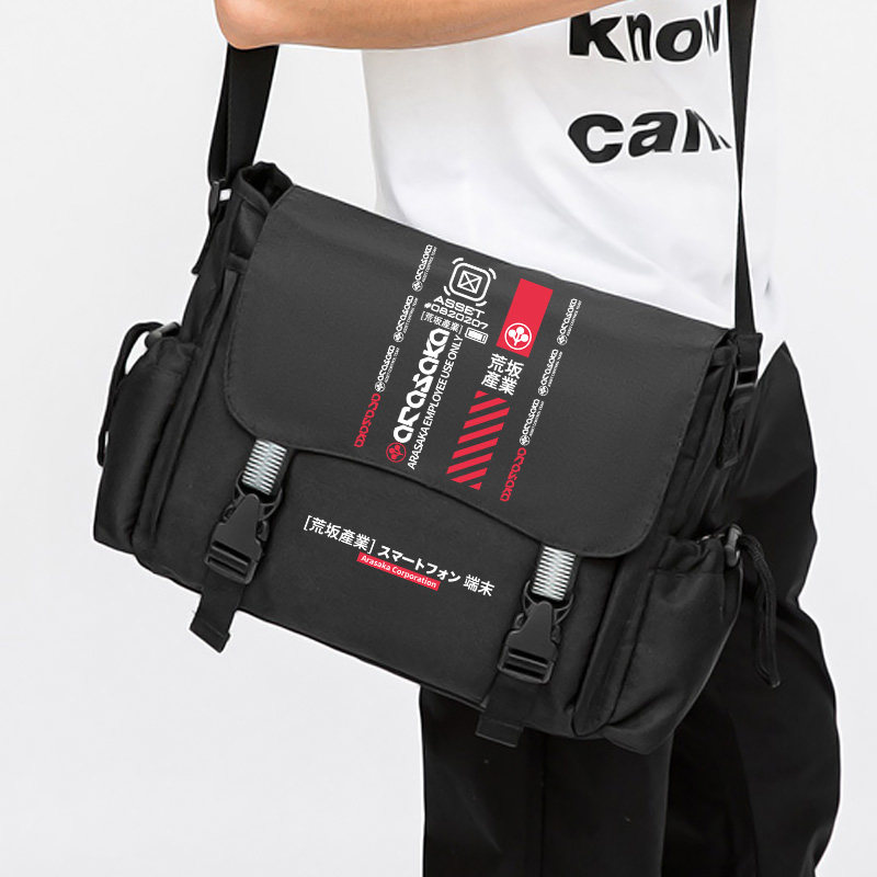 Cycling Commuter Backpack - Anime Cyberpunk 2077 Cosplay Enkelvoudige Schouder