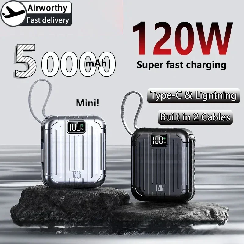 50000 mAh Mini Compact Handig  - Usb Charger Dynamo recensie en prijs