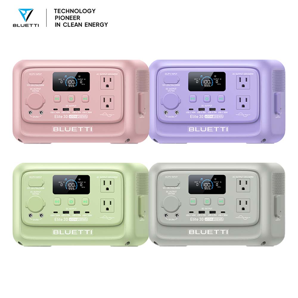 【Renew】BLUETTI Elite 30 V2 dra - Usb Charger Dynamo recensie en prijs